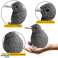 Plüsch Kiwi Vogel Plüsch Maskottchen Kuscheltier Grau 17cm Bild 1