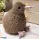 Plüschvogel Kiwi Plüsch Maskottchen Kuscheltier Dunkelbraun 17cm Bild 1