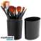Pinceaux de maquillage 12 pcs noirs ensemble photo 1