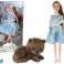 Baby Doll Emily Frühling Langes Haar Blaues Kätzchenkleid Bild 1