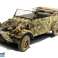 Plastmodell WWII tysk type 8 kubelwagen bilde 1
