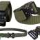 Cinto Tático Militar Webbing Preto 120 x 3.8cm foto 1