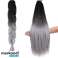 Synthetische Haare Ombre Zöpfe sch/sch W10345 Bild 5