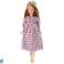 Set Lucy Schwangere Puppe Säugling Kinderwagen Lange Braune Haare Bild 1