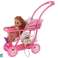 Set Lucy Schwangere Puppe Säugling Kinderwagen Lange Braune Haare Bild 3