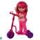 Poppenset Lucy Paarse Scooter Skateboard Helmen foto 1