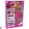 Doll Lucy Dress Pink Glitter Set Shoes image 1