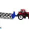 Red Tractor with Plough Farm image 3