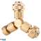 STOP Connector 3/4&quot; Brass image 6