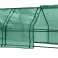 Skleník 240 x 90 x 90 cm. PE fólie. Kovová konstrukce fotka 3
