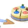 Wooden Cake Cake Pieces 8 pcs. image 1