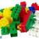Bunte K3 Bausteine extra groß 200 Stück Bild 1
