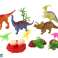 Set de Figuras de Dinosaurio con Accesorios 15 Piezas fotografía 4