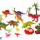Conjunto de 21 figuras de dinosaurios con accesorios fotografía 1