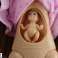 Schwangere Baby Doll Mama Baby Rosa Kleid Accessoires Bild 3