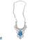 Kleine Prinzessin Set Krone Karnevalsball Blau Accessoires Bild 4