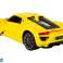 Auto R/C Porsche 918 1:24 Rastar Amarillo fotografía 2