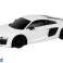 Auto R/C Audi R8 1:24 Rastar Balts attēls 1