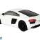 Auto R/C Audi R8 1:24 Rastar Balts attēls 2
