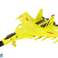 Avión de combate Propulsión Friccional 1:72 Amarillo fotografía 1