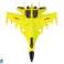 Avión de combate Propulsión Friccional 1:72 Amarillo fotografía 3