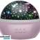 Nattlampa med projektor rosa LP16859 bild 1