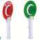Police lollipop for kids road double-sided STOP lights image 1