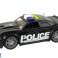Auto Police 1:14 Lights Sounds Black image 1