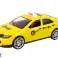 Vehículo de taxi automático 1:14 luces que suenan amarillas fotografía 1