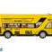 Autobus urbano giallo con azionamento a frizione 1:18 foto 4