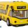 Autobus urbano giallo con azionamento a frizione 1:18 foto 5