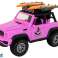 Off-road auto 1/14 Verticale aandrijving Roze Surfen foto 1