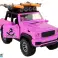 Off-road auto 1/14 Verticale aandrijving Roze Surfen foto 3