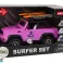 Off-road auto 1/14 Verticale aandrijving Roze Surfen foto 5