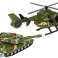 Conjunto Militar Tanque Drive Fricção Helicóptero foto 3