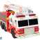 camion de pompiers pompiers sons de rouge clair photo 5