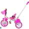 Driewieler PRO100 Roze EVA Wiel Mand foto 2