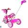 Driewieler PRO100 Roze EVA Wiel Mand foto 4
