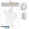 LED Vitray 3D Noel Baba OSI 00017224 fotoğraf 1