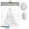 LED 3D Vitražas Kalėdų Eglutė OSI 00017225 nuotrauka 1