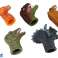 Fingerpuppen Dinosaurier bunt 5 Stück Bild 2