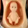 Pregnant Baby Doll White Dress image 3