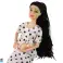 Pregnant Baby Doll White Dress image 2