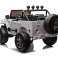 JH 102 baltas 4x4 akumuliatorinis automobilis nuotrauka 2
