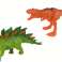 Dinosaurier Figuren Set Raketenauto Grün Bild 3