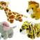 Mini Animal de Peluche Safari 4 Modelos fotografía 2
