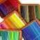 Kleines Künstler-Set 120 Stück Buntstifte im Organizer Bild 2
