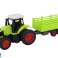 RC Fernbedienung Traktor mit Anhänger 1:16 Grün Bild 1