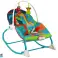 Bouncer Rocker 2in1 Baby Rocker Seat Ήχοι Δονήσεις Δεινόσαυροι εικόνα 1