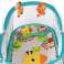 Multifunktionale Kinderbettwippe 2in1 Babymatte Sounds Vibrations Blau Bild 2